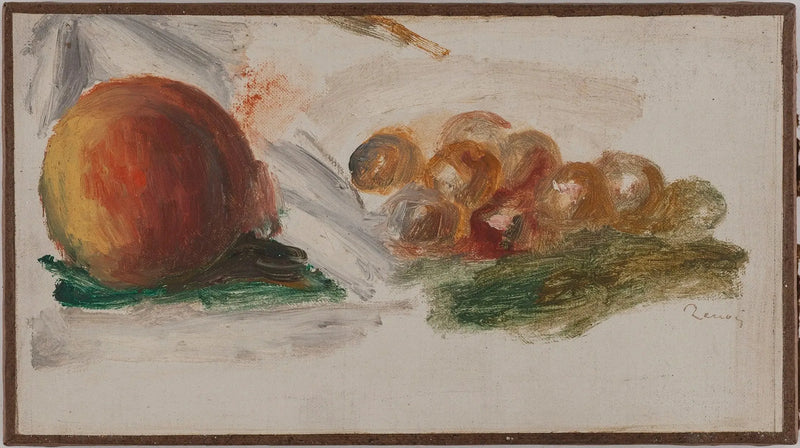 Pesca e uva - Pierre-Auguste Renoir