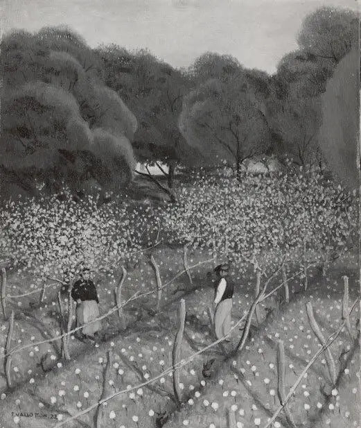 Pêchers en fleurs Provence - Félix Vallotton - Alpha Reproduction