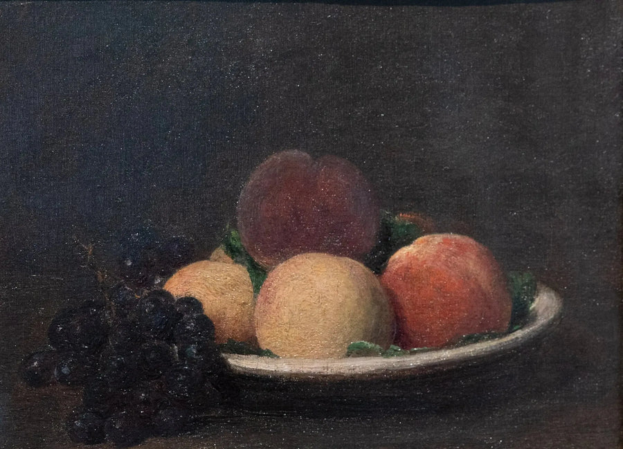 Pesche e uva nera - Henri Fantin-Latour