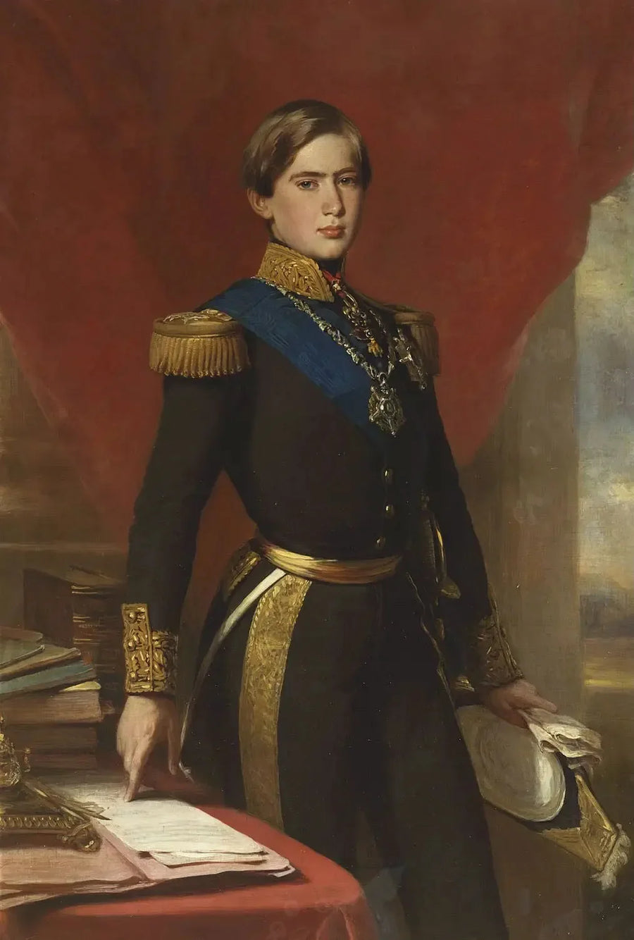 Pedro V, re del Portogallo (1837-1861) - Franz Xaver Winterhalter