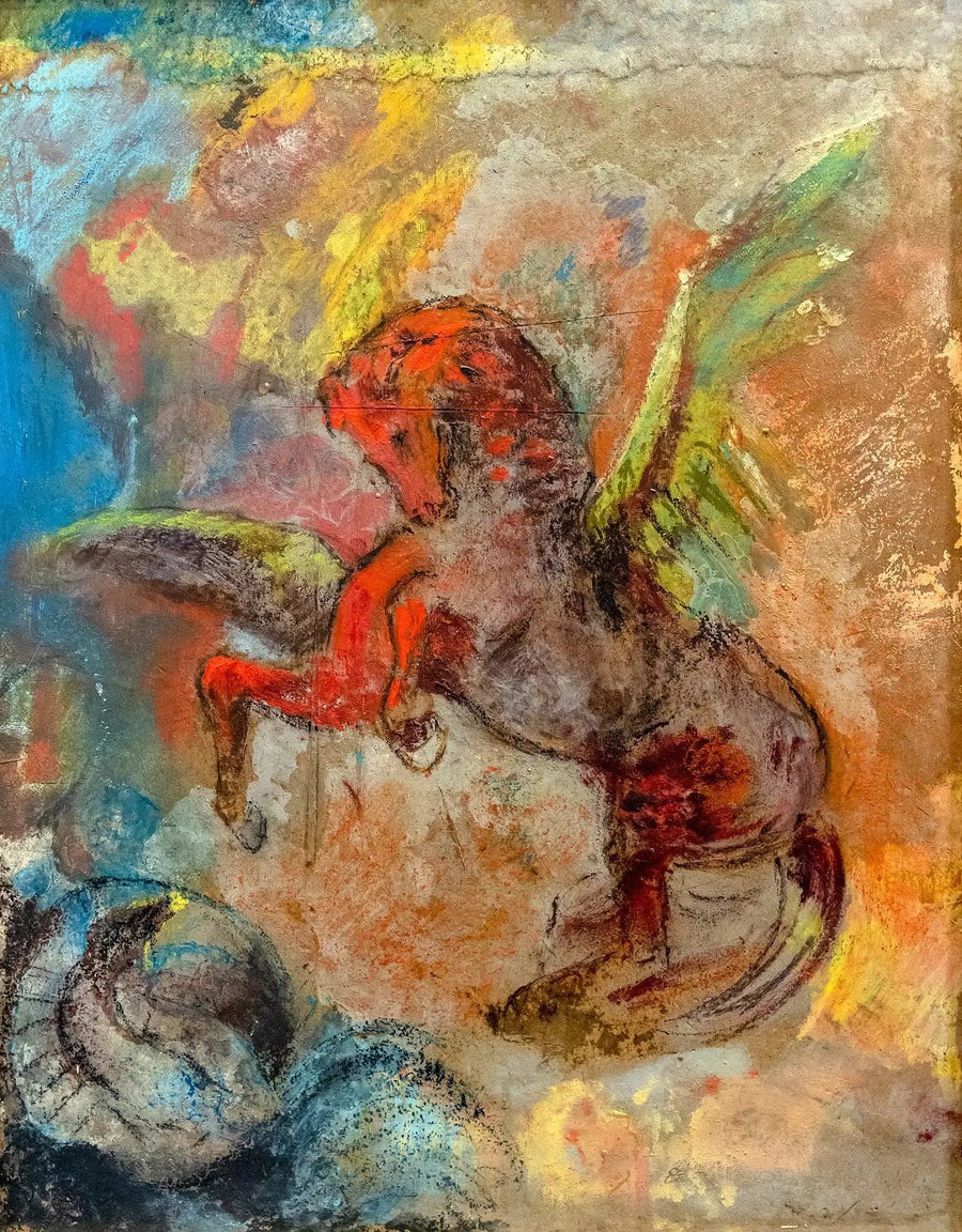 Pegaso e l'Idra - Odilon Redon