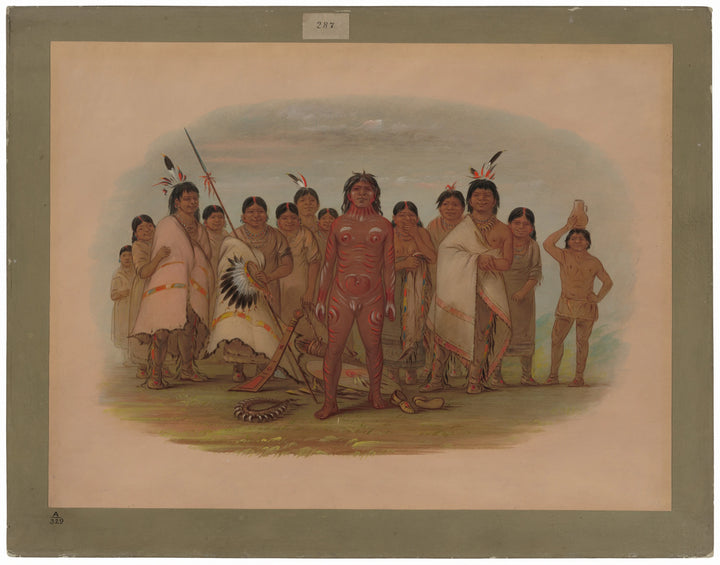 "Dipingimi" - Apachee - George Catlin