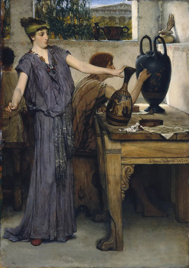 Pittori di vasi etruschi - Lawrence Alma-Tadema