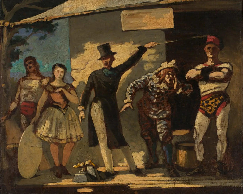 Dipinto di Honoré Daumier - Honoré Daumier