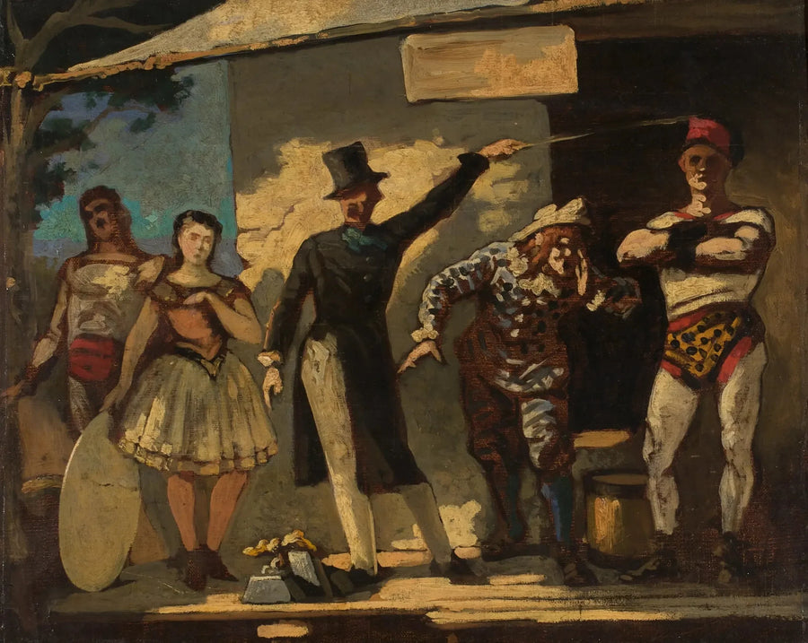 Dipinto di Honoré Daumier - Honoré Daumier