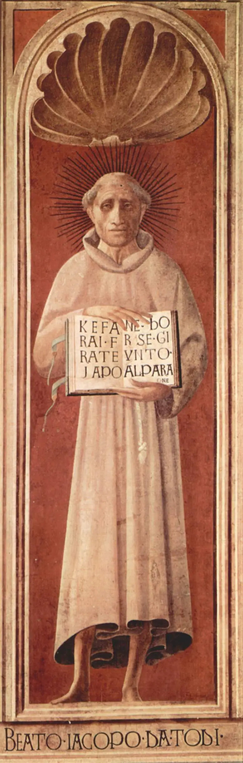 Dipinto di Jacopone da Todi - Paolo Uccello