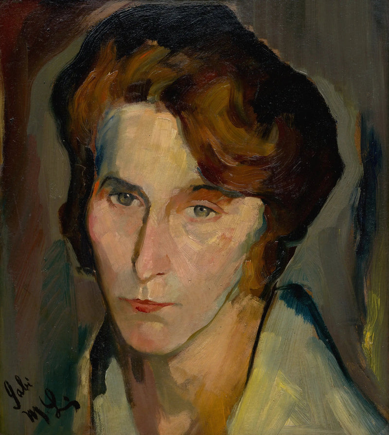 Pittura della madre dell'artista - Max Liebermann