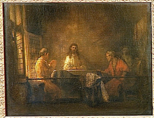 Pellegrini di Emmaus - Rembrandt