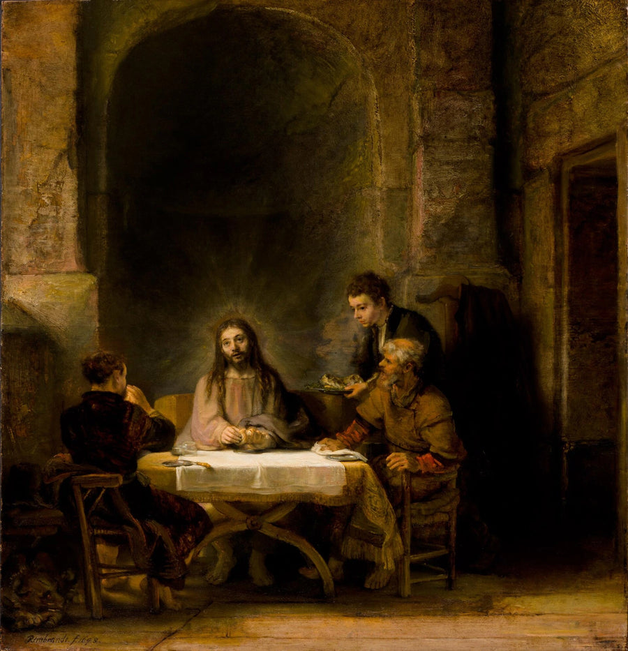 I pellegrini di Emmaus - Rembrandt