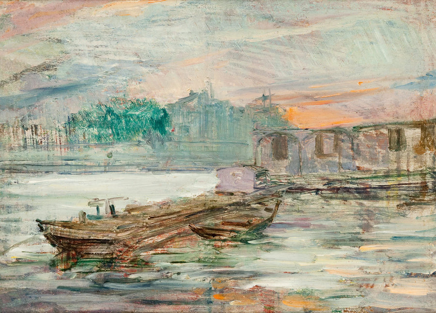 Chiatte sulla Senna - Stanisław Wyspiański