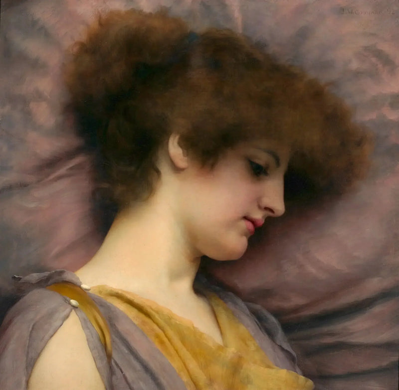 Pensées lontane (Rose Pettigrew) - John William Godward