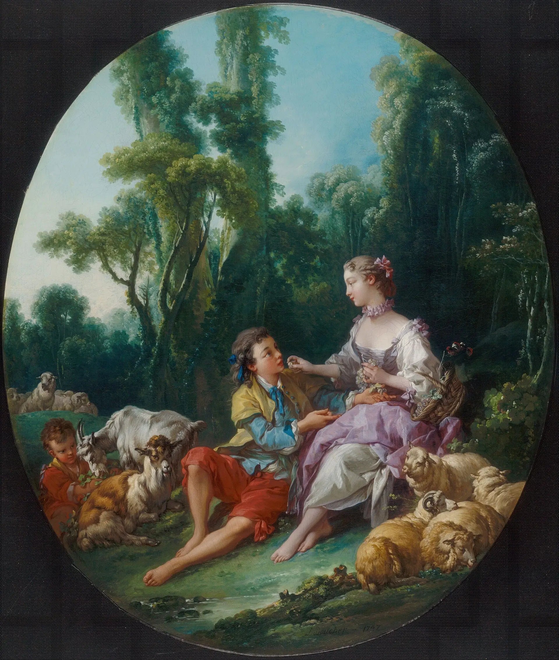 Pensent-ils au raisin ? - François Boucher - Alpha Reproduction