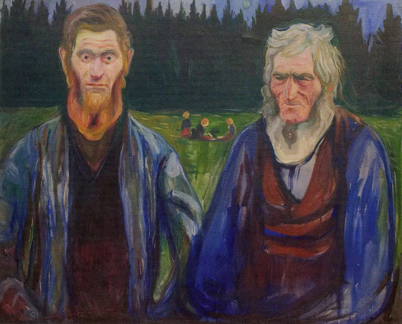 Padre e Figlio - Edvard Munch