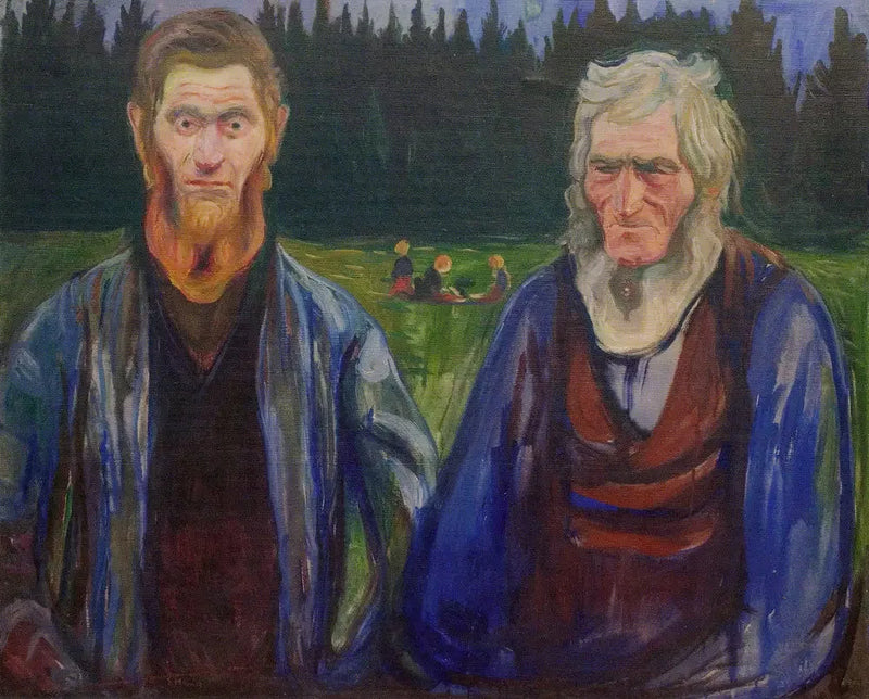 Padre e Figlio - Edvard Munch