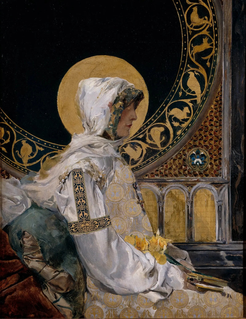 Babbo Natale in preghiera - Joaquín Sorolla