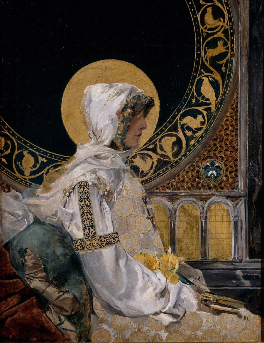 Babbo Natale in preghiera - Joaquín Sorolla