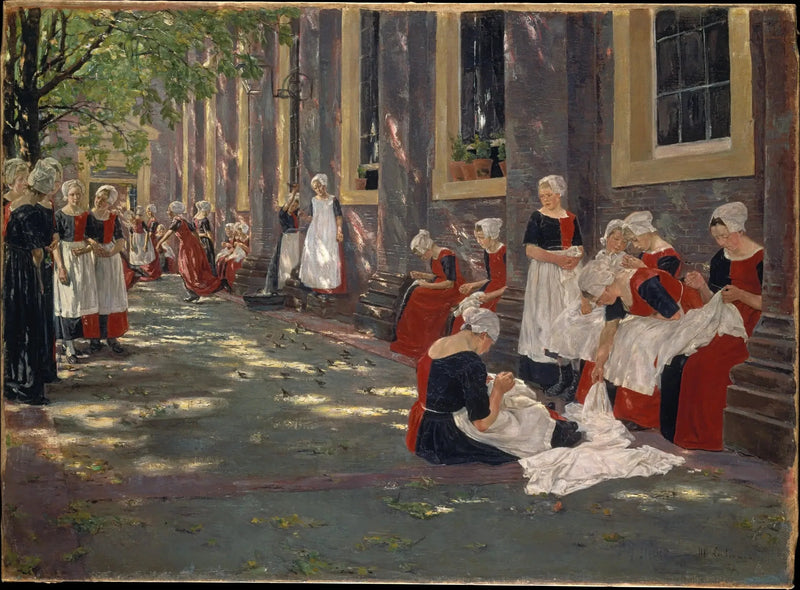 Periodo gratuito all'orfanotrofio di Amsterdam - Max Liebermann