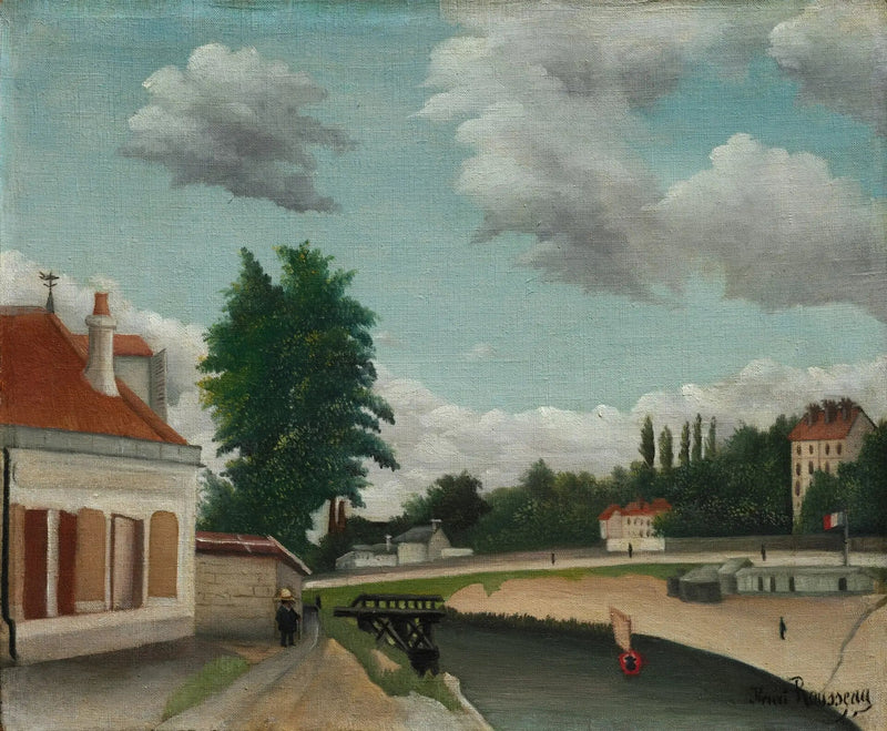 periferia di Parigi - Henri Rousseau