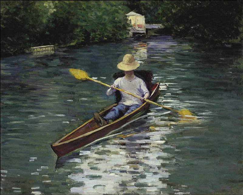 Périssoire sull'Yerres - Gustave Caillebotte