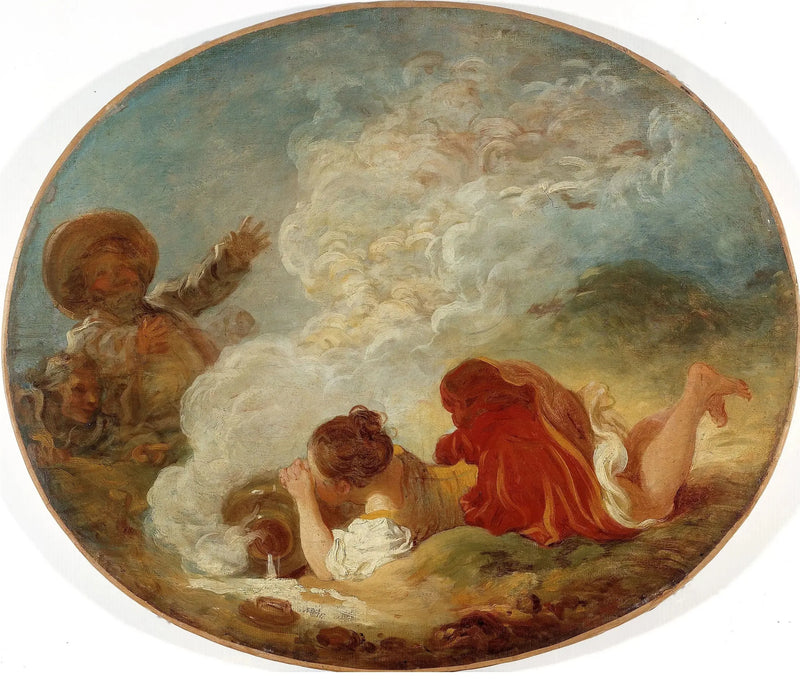 Perrette e il secchio del latte - Jean-Honoré Fragonard