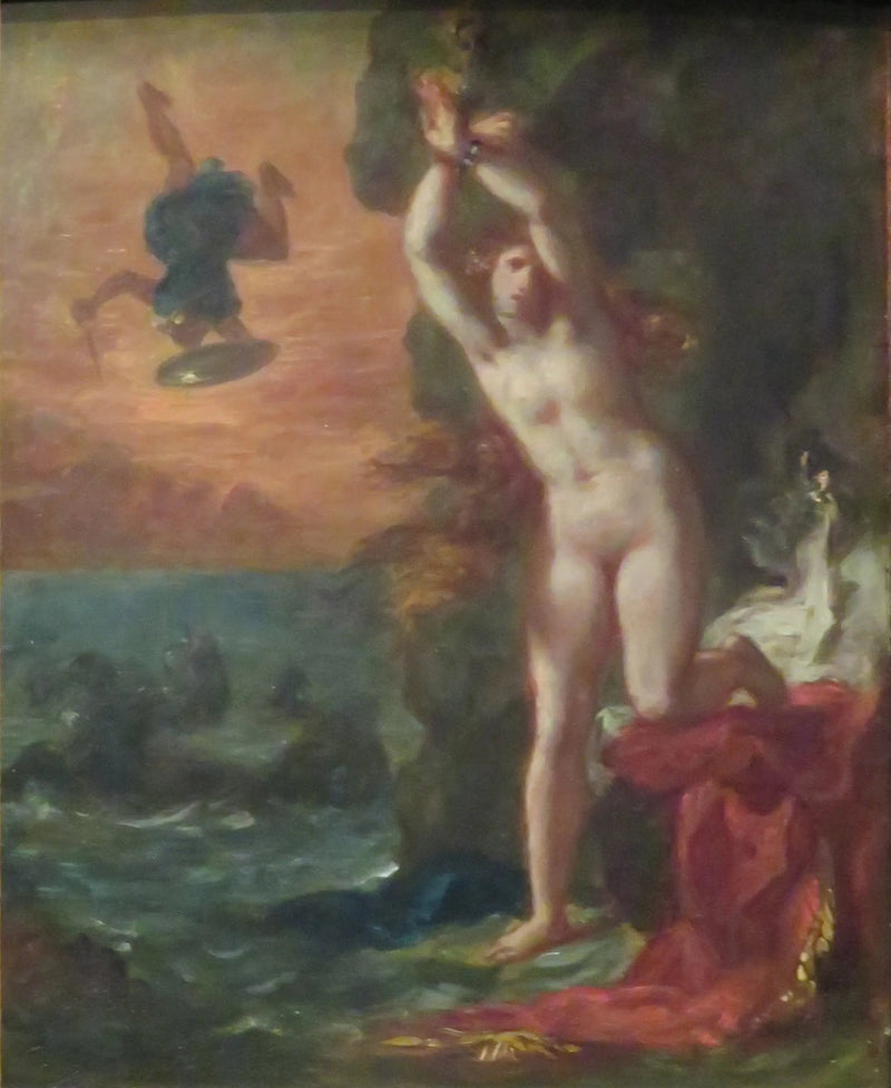 Perseo e Andromeda - Eugène Delacroix