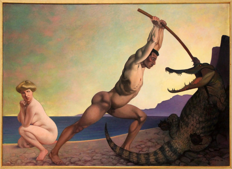 Persée uccide il drago - Félix Vallotton