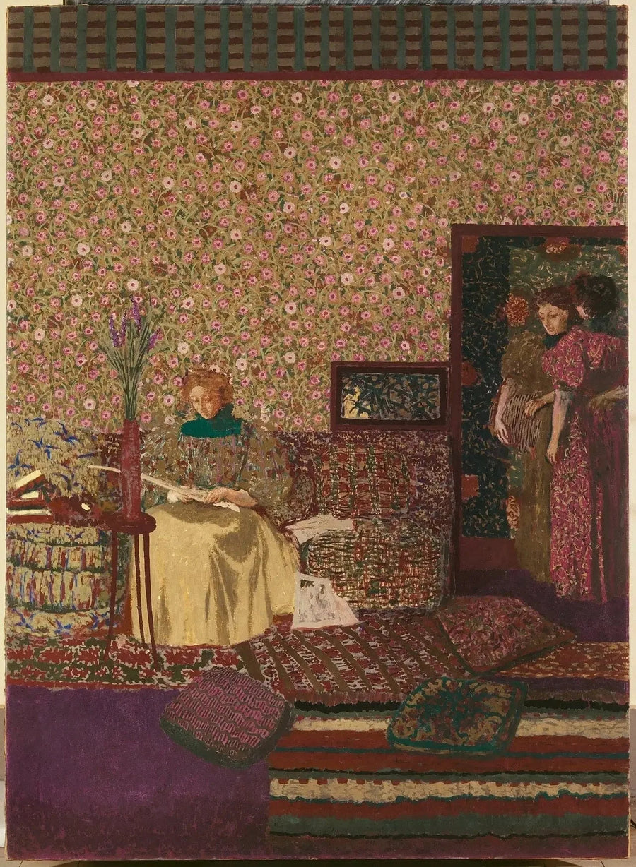 Personaggi in un interno. L'intimità - Édouard Vuillard