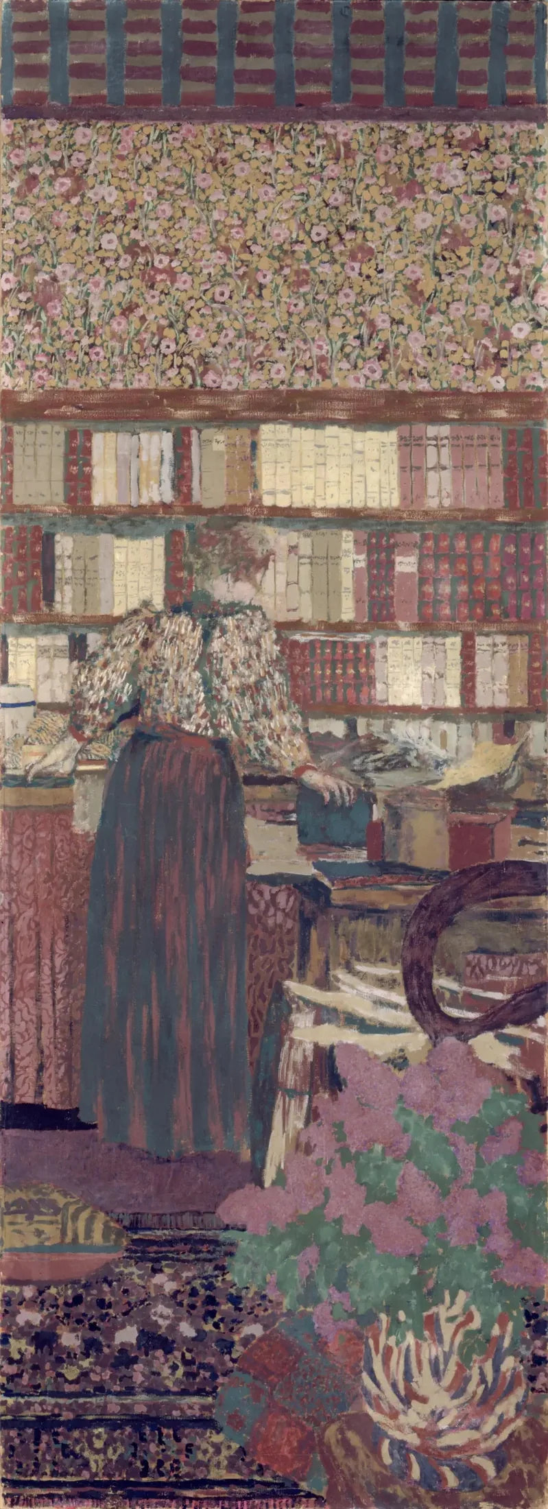 Personaggi in un interno. La scelta dei libri - Édouard Vuillard