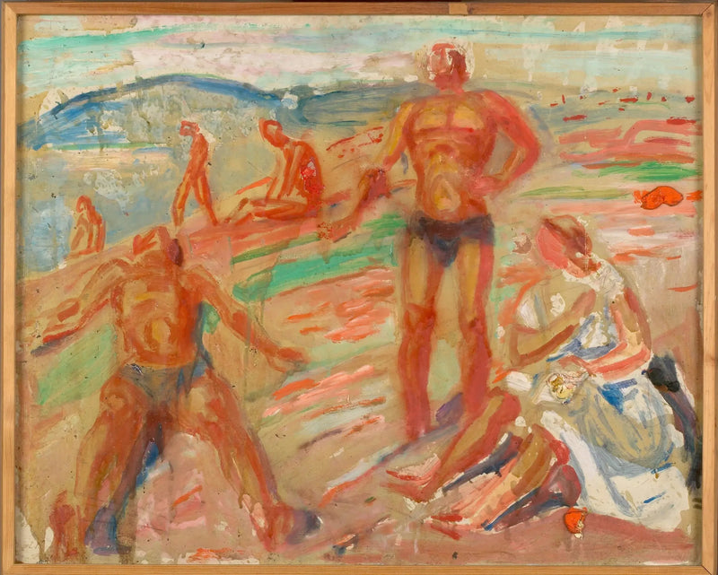 Persone che prendono il sole - Edvard Munch