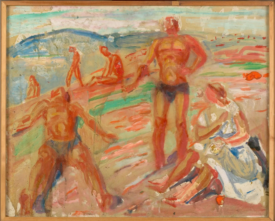 Persone che prendono il sole - Edvard Munch