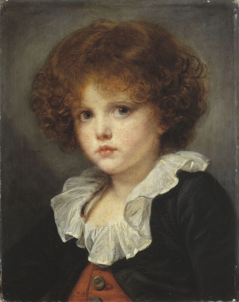 Piccolo ragazzo con gilet rosso - Jean-Baptiste Greuze