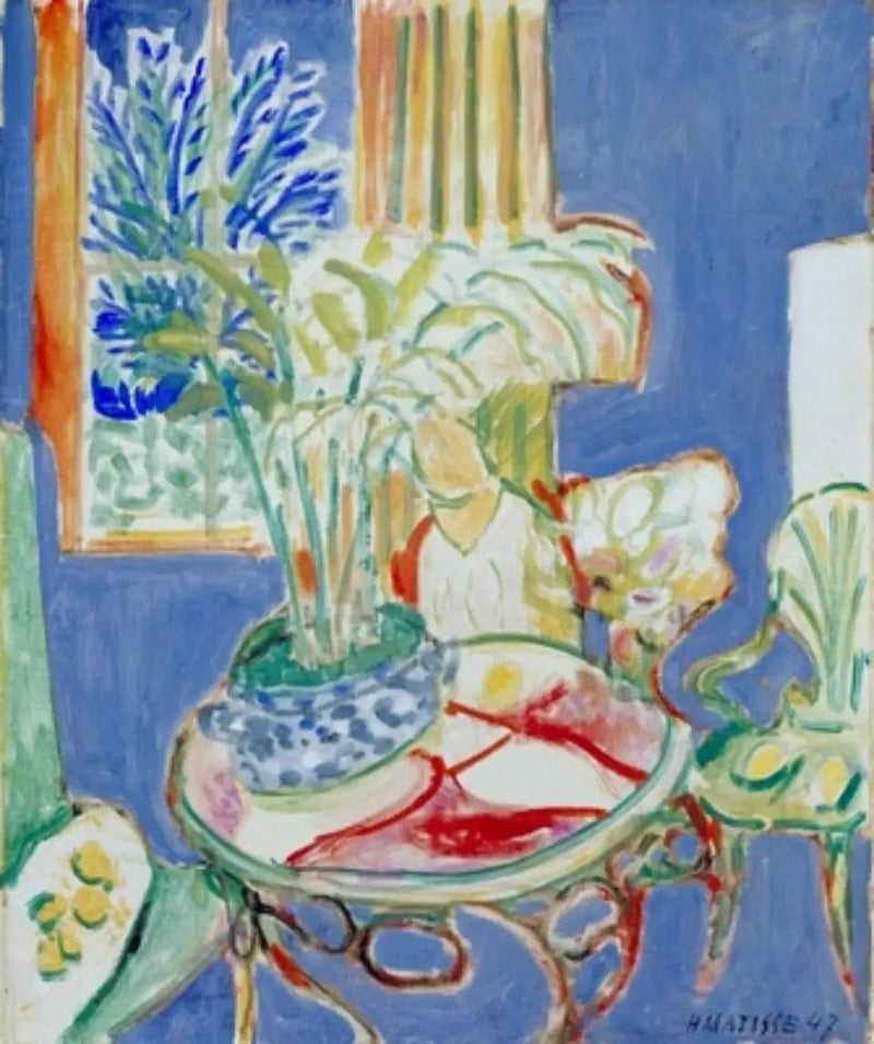 Piccolo interno blu - Henri Matisse