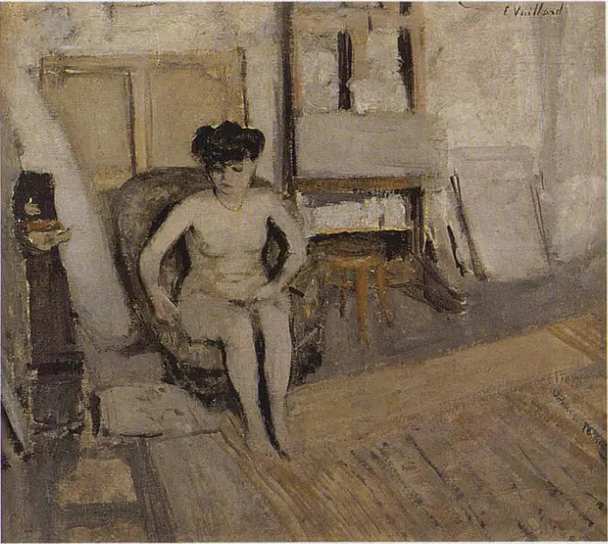 Piccolo nudo seduto - Édouard Vuillard