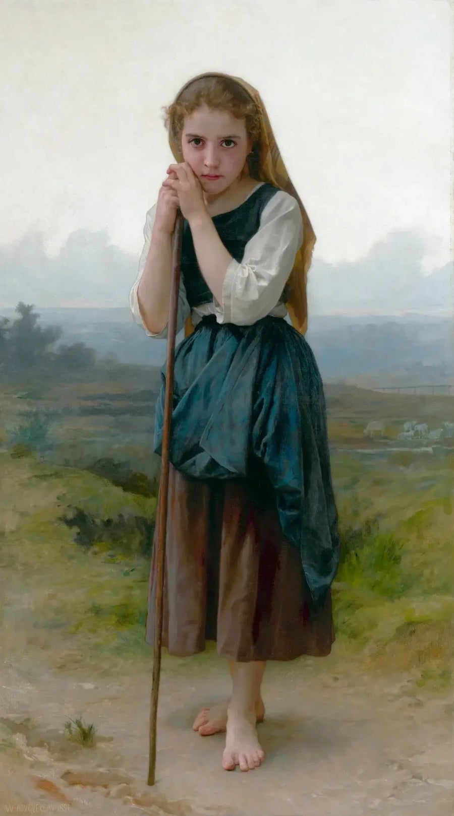 Piccola Pastorella - Bouguereau