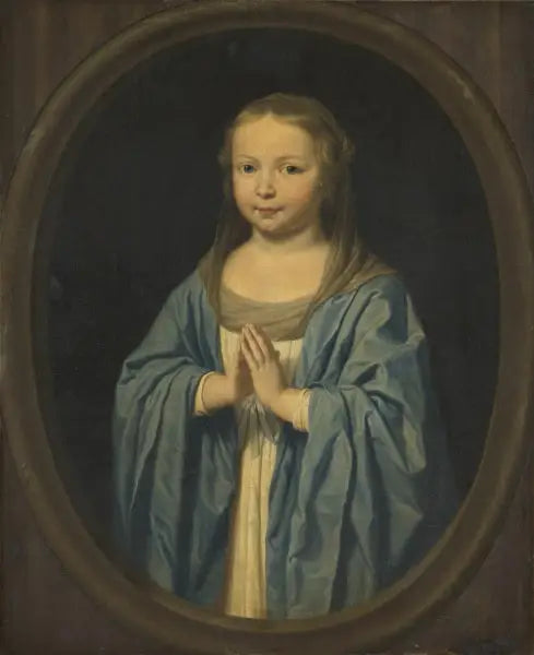 Piccola ragazza con le mani articolate - Philippe de Champaigne