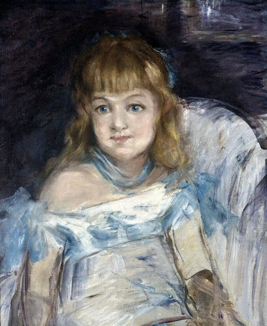 Ragazza in una poltrona - Édouard Manet
