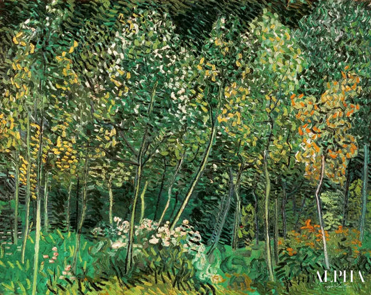 Petite forêt - Van Gogh - Reproductions de tableaux et peintures haut de gamme