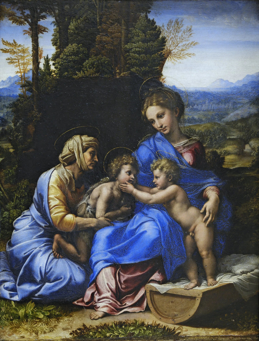 La Petite Sainte Famille, vers 1519 – Giulio Romano d’après Raphaël