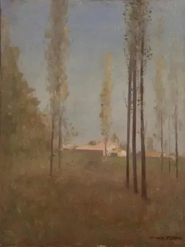 Pioppi a Peyrelebade - Odilon Redon