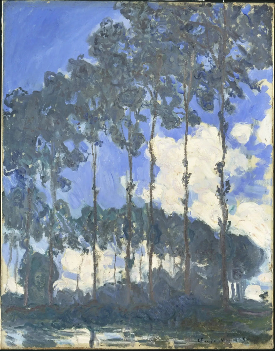 Pioppi sul bordo dell'Epte - Claude Monet