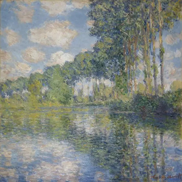 Pioppi sul bordo dell'Epte - Claude Monet