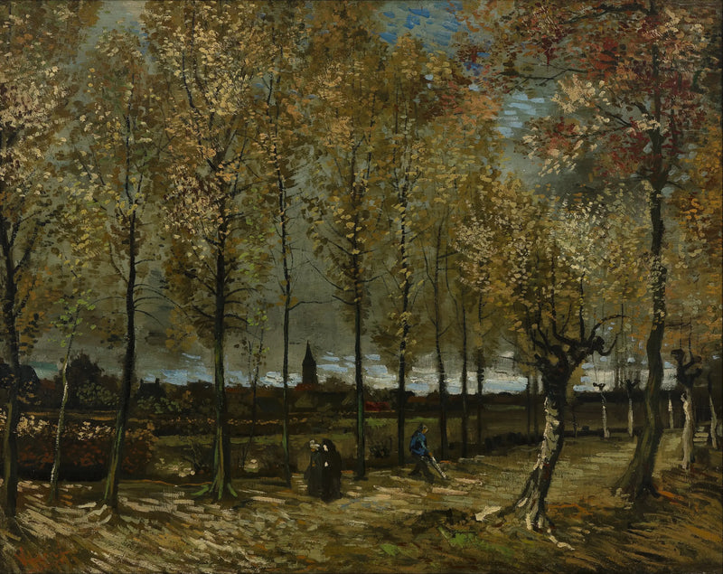 Pioppi vicino a Nuenen - Vincent van Gogh