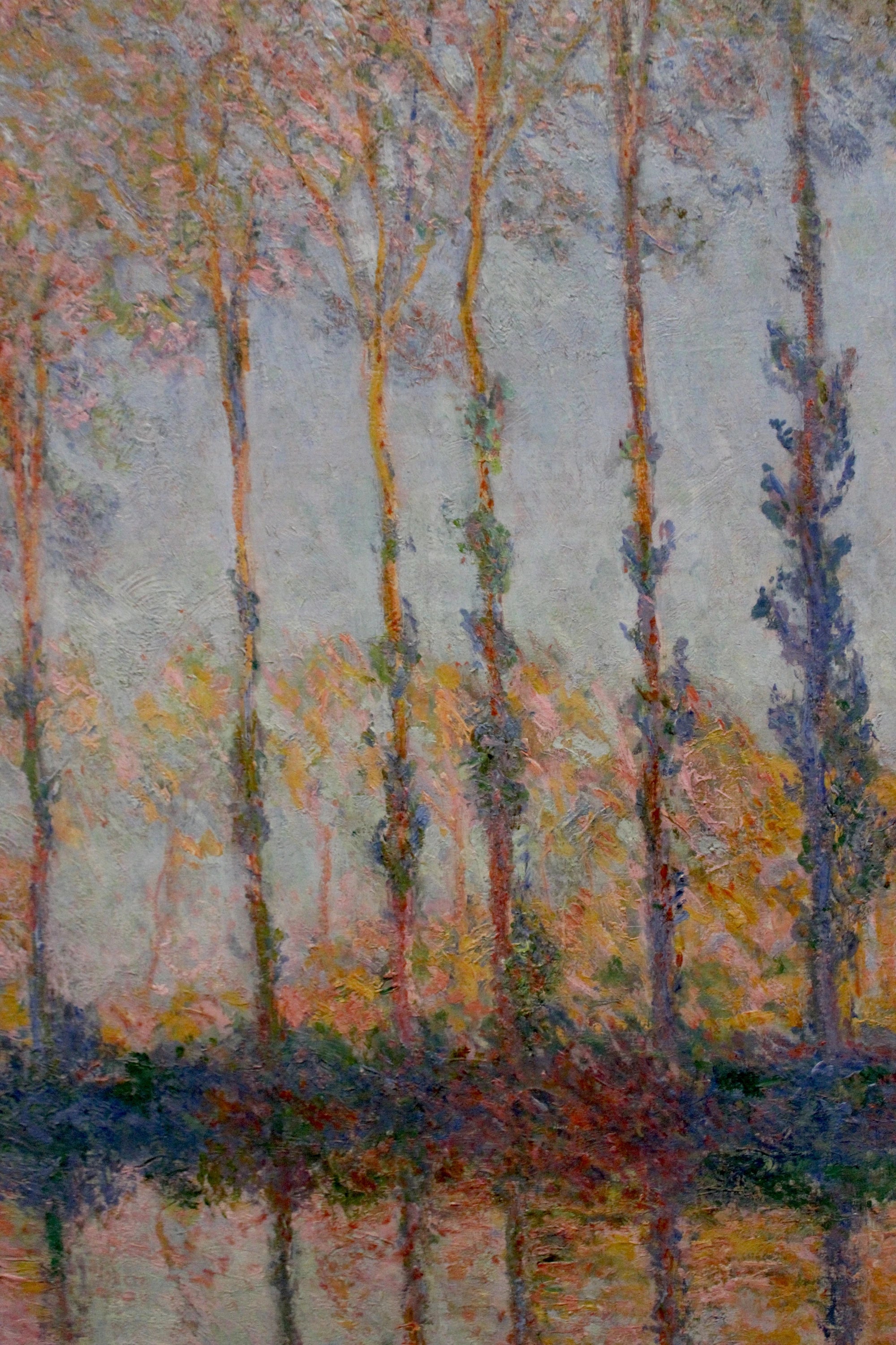 Peupliers sur la rive de l’Epte W1298 de Claude Monet – Philadelphia Museum of Art 1954-66-8