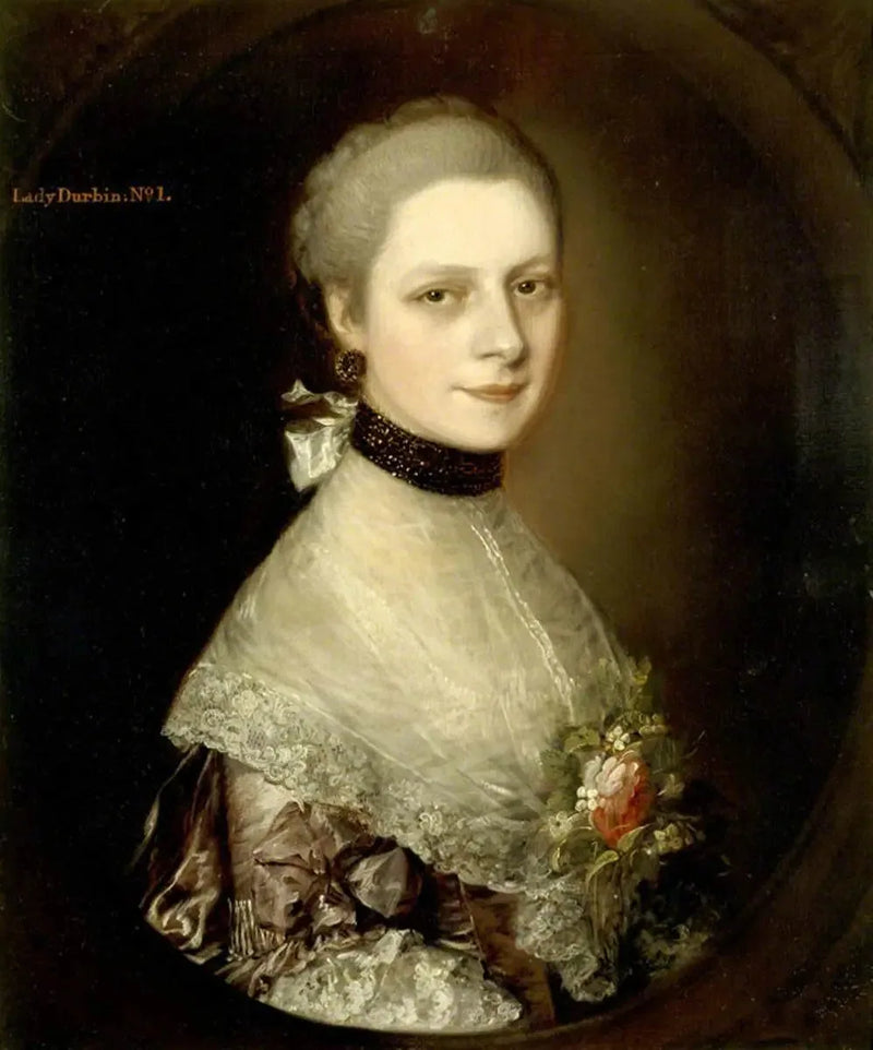 Forse Elizabeth Collett, Mme John Durbin (1737-1759) - Thomas Gainsborough