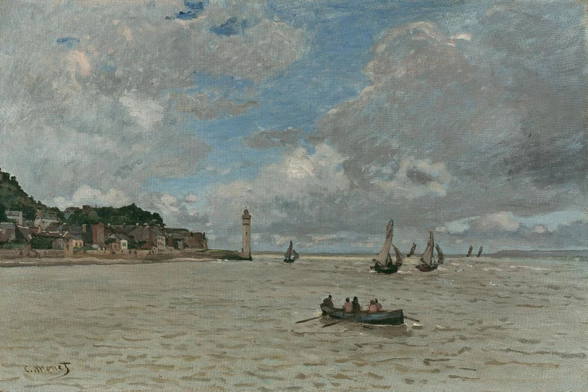 Le Phare de Honfleur W38 par Claude Monet, 1864, Kunsthaus Zürich