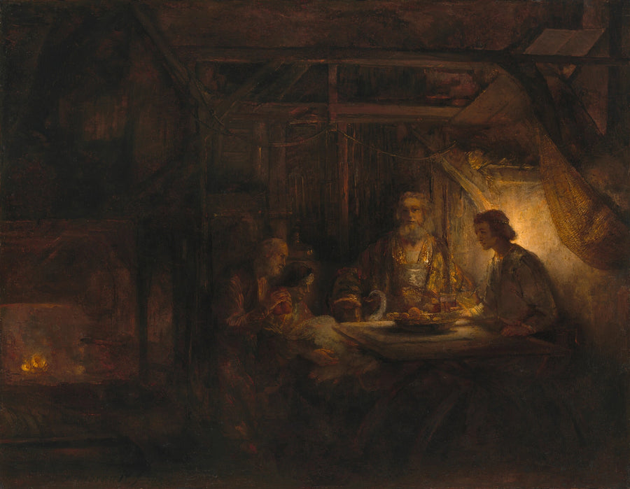 Filomela e Baucis - Rembrandt