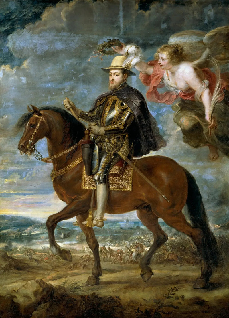 Filippo II a cavallo - Peter Paul Rubens