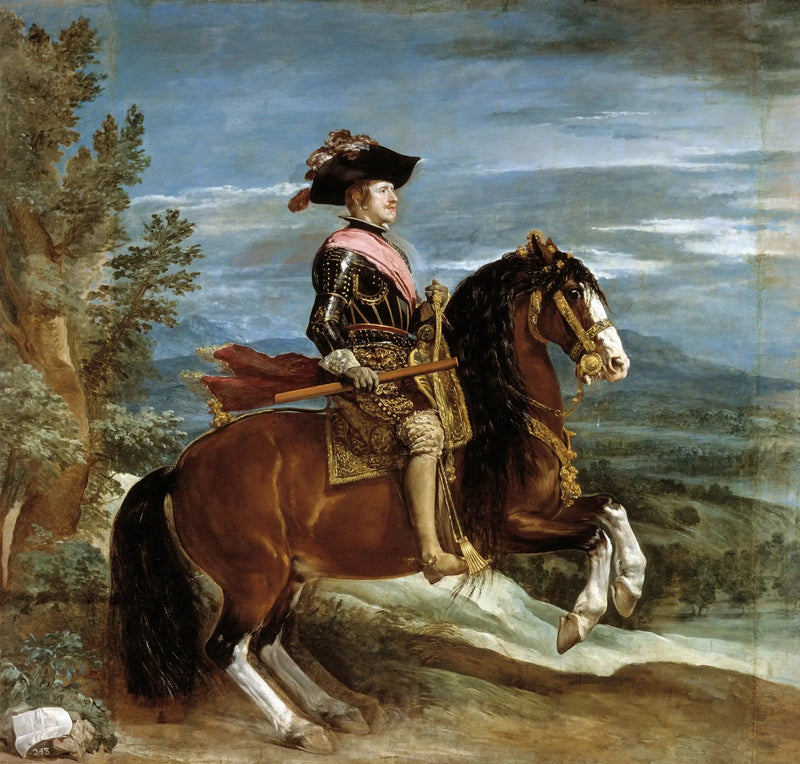 Filippo IV a cavallo - Diego Velázquez