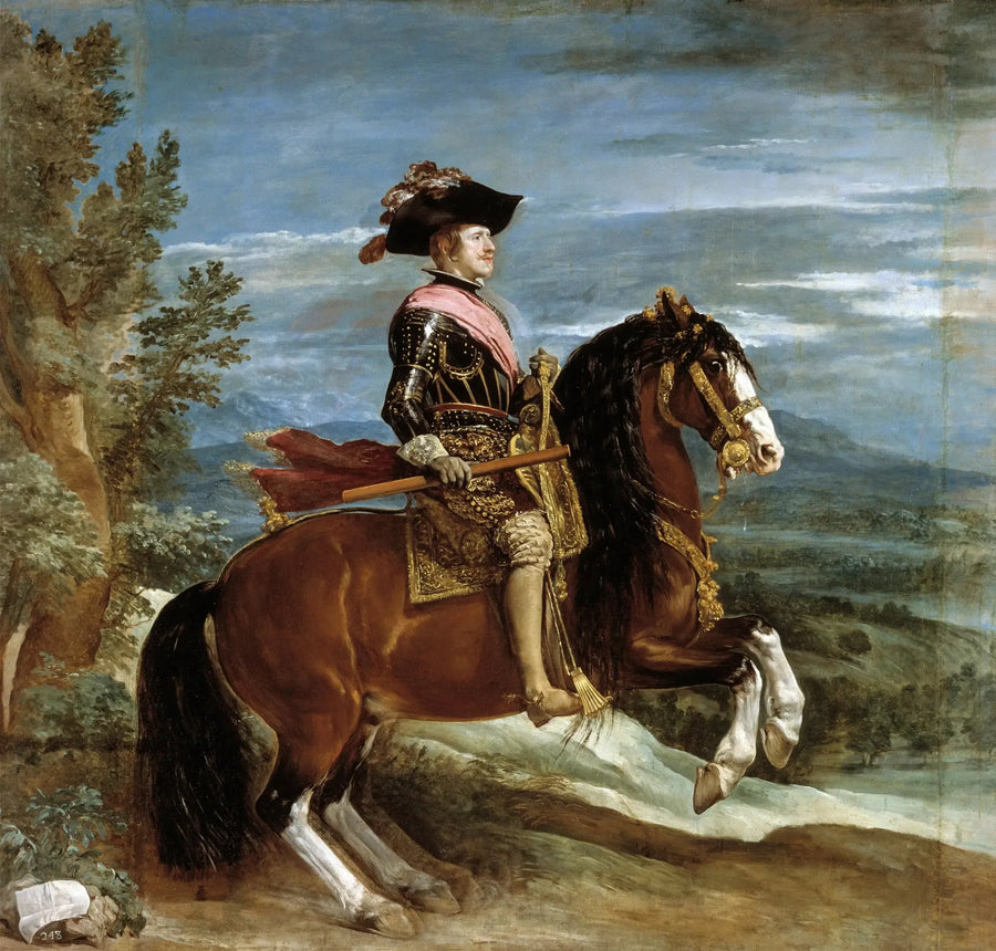 Filippo IV a cavallo - Diego Velázquez