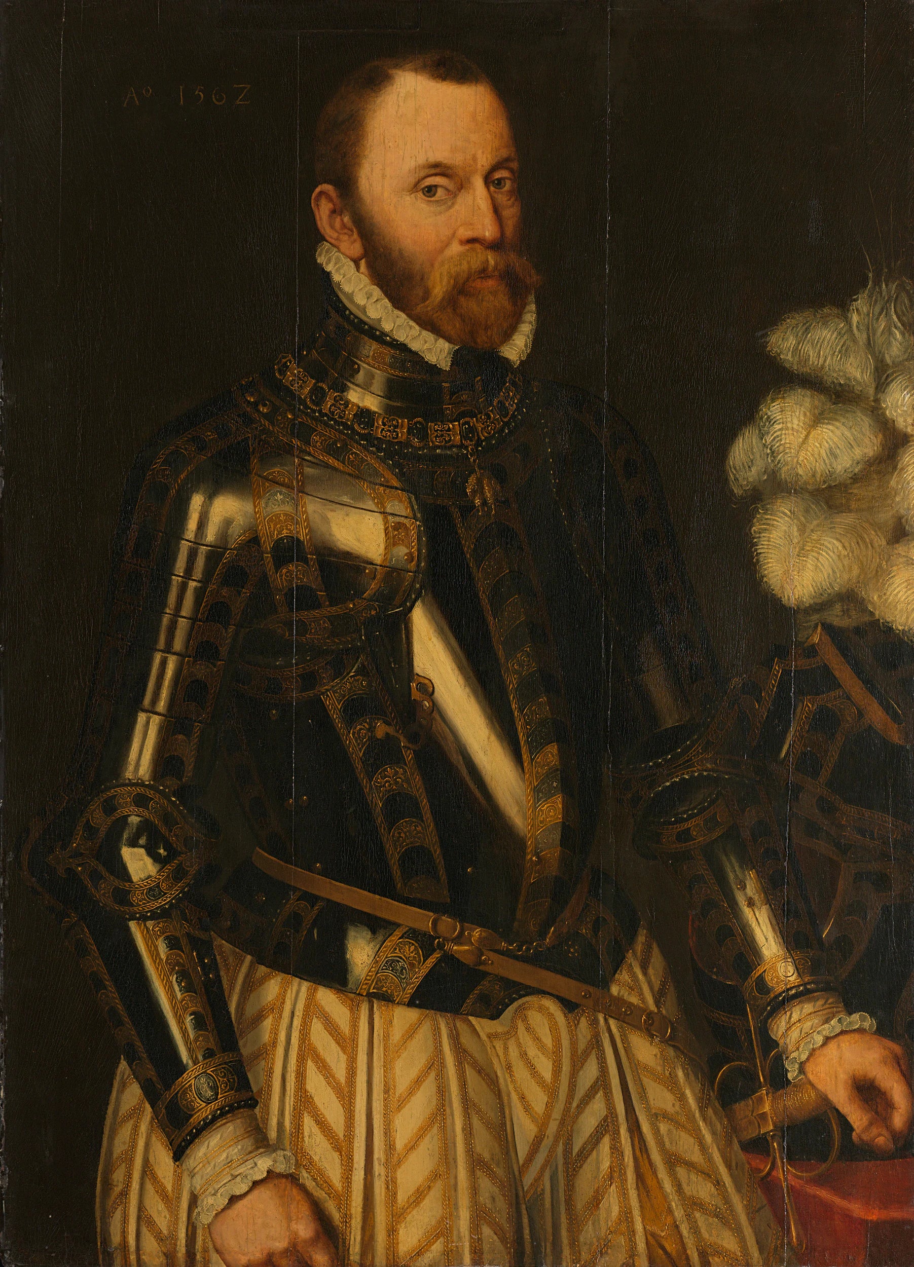 Philippe de Montmorency (1524-68), comte de Hoorne. Amiral des Pays-Bas, membre du Conseil d'État - Artiste inconnu du Rijksmuseum